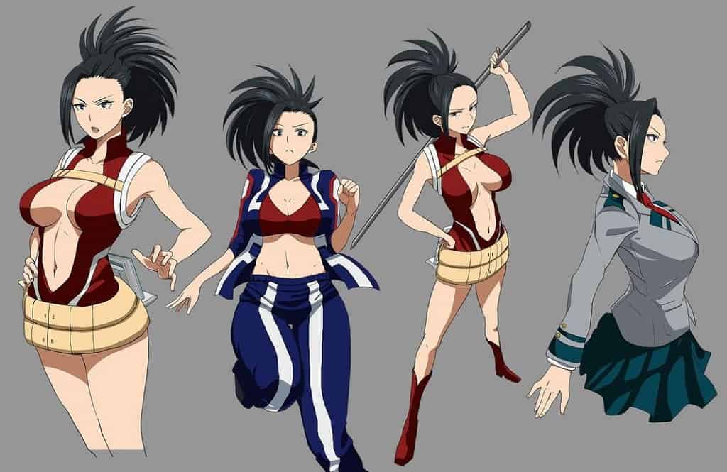Momo Yaoyorozu (My Hero Academia - Học Viện Anh Hùng) - Sexy Anime Girl
