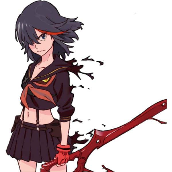 Nhân vật Ryuko Matoi trong bộ Anime Kill la Kill