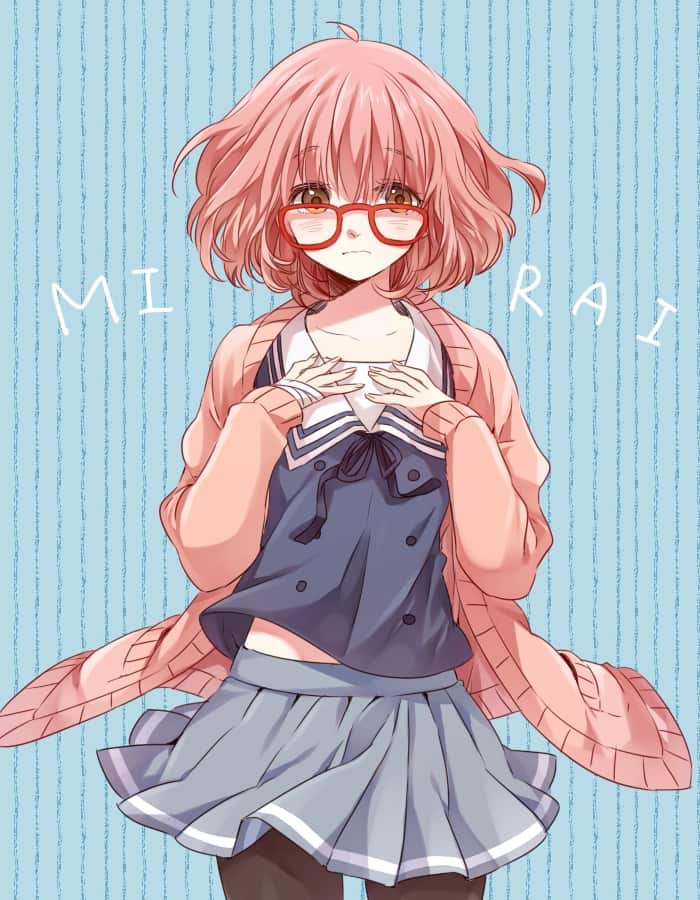 Hãy chiêm ngưỡng thiếu nữ anime tóc hồng đeo kính xinh đẹp này! Với nụ cười tươi tắn và kính mắt dịu dàng, cô ấy sẽ khiến bạn đắm đuối ngay từ cái nhìn đầu tiên.