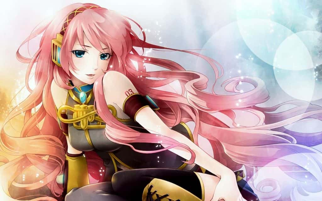 Anime nữ tóc hồng mạnh mẽ