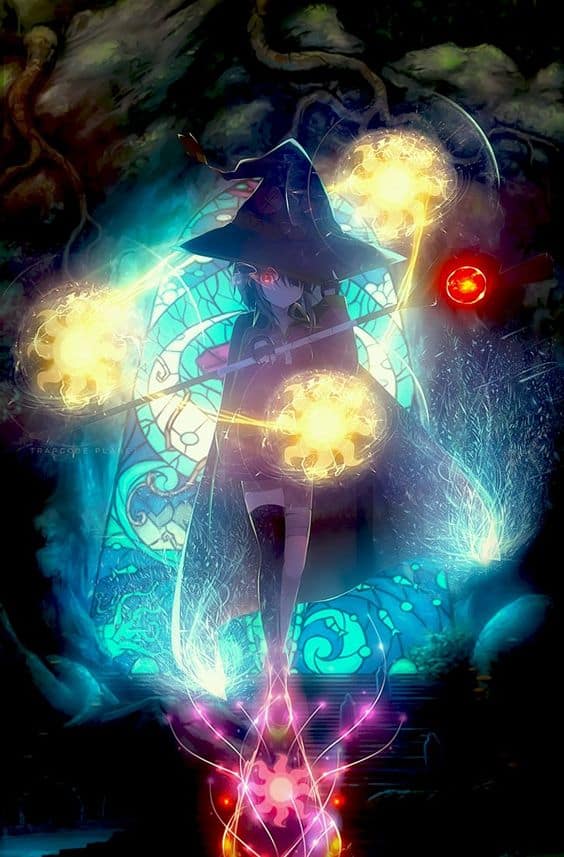 Ảnh 8: Cô phù thủy đến từ thế giới kỳ bí nổi bật trong khung cảnh huyền ảo của phép thuật